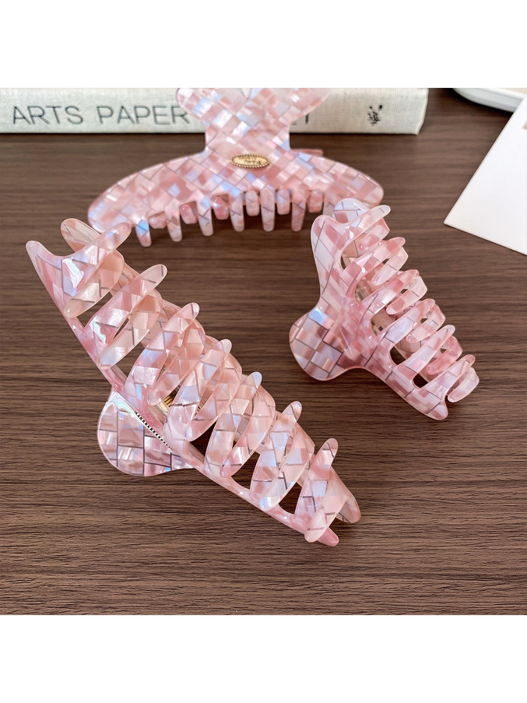 Beau - Sweet Plaid Claw Clip