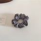 Gifty - Polka Dot Ruffled High Elastic Fabric Scrunchie
