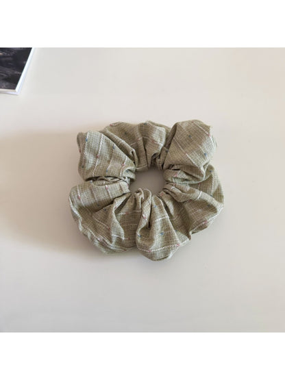 Gifty - Stylish Simple Plaid Scrunchie
