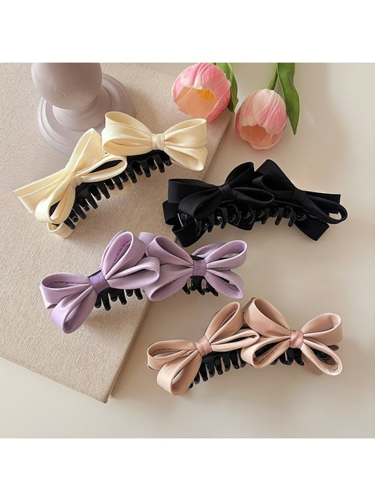 Beau - Stylish Satin Bow Hair Clip