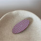 Beau - Semi-Circular Polka Dot Acetate Claw Clip