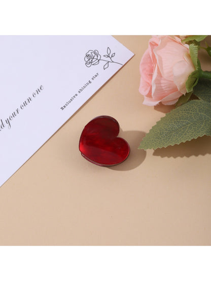 Beau - Valentine's Day Small Heart Shaped Hair Clip