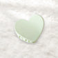 Beau - Matte Heart Shape Plastic Hair Claw Clip