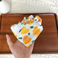 Gifty - Cartoon Heart Print Polyester Scrunchie