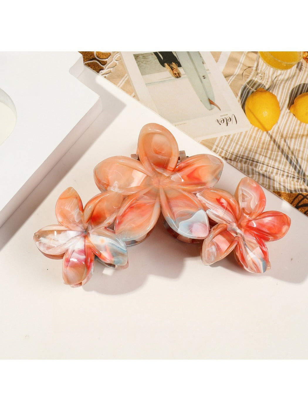Beau - Cute Frangipani Flower Hair Clip