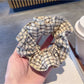 Gifty - Vintage Tartan Pleated Hair Scrunchie