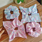 Gifty - Cartoon Print Polyester Sweet Style Scrunchie