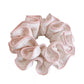 Gifty - Floral Ruffle Trim Polyester Ponytail Scrunchie