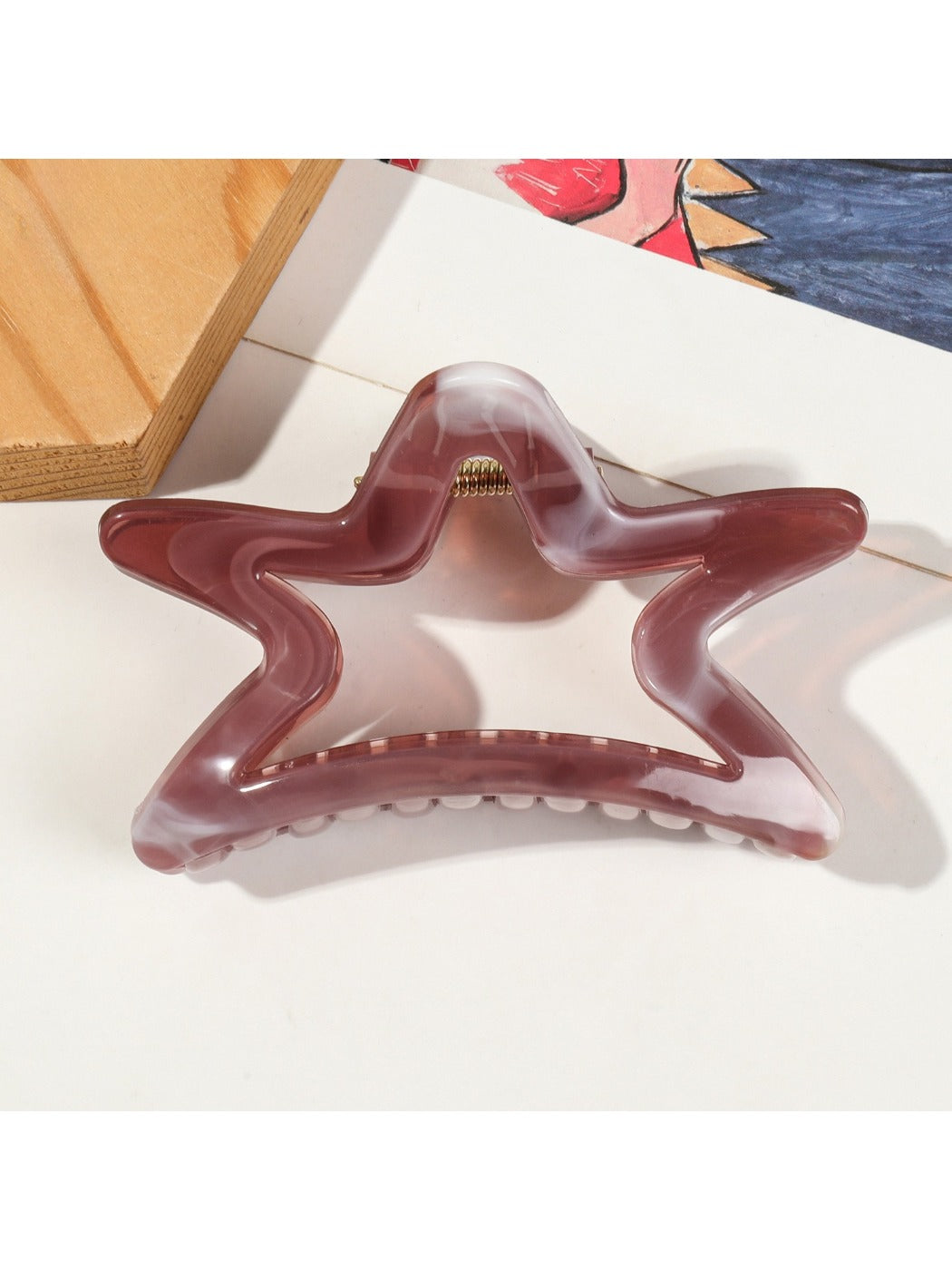 Beau - Christmas Star Shaped Jelly Hair Clips