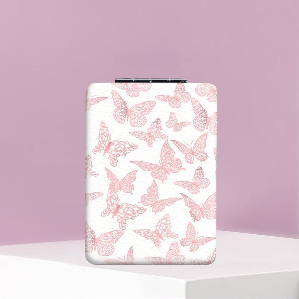 Mirroray - Strawberry Print Foldable Compact Mirror