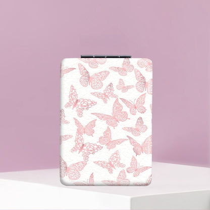 Mirroray - Strawberry Print Foldable Compact Mirror