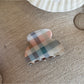 Beau - Delicate Plaid Hair Clip