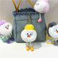 Keypus - Cartoon Funny Round Keychain