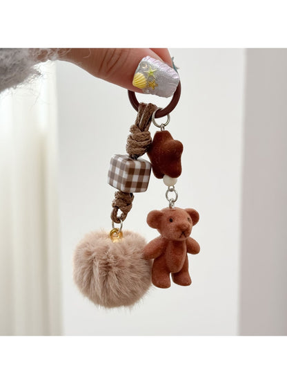 Keypus - Plush Animal Alloy Accent Keychain Bag Charm