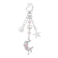 Keypus - Sweet Style Moon and Star Charm Keychain