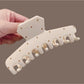 Beau - Curved Geometric Polka Dot Hair Claw Clip