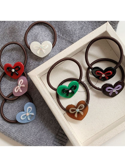 Gifty - Bow Letter Hair Tie