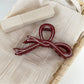 Beau - Versatile Red Irregular-Shaped Hair Clip