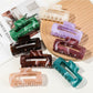 Beau - Round Edge Square Hair Clips