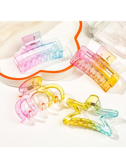 Beau - Gradient Transparent Hair Clips