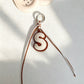 Keypus - Modern Minimalist Letter Bag Charm Keychain
