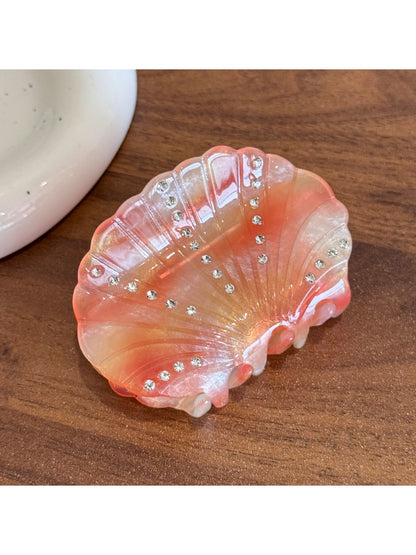 Beau - Shell Acetate Hair Claw Clip Ocean Breeze