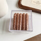 Gifty - Minimalist Satin Sausage-Shaped Hair Tie