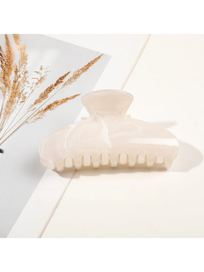Beau - Marble-Textured Hair Clip