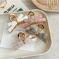 Beau - Geometric Bow Accent Hair Claw Clip