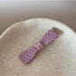 Beau - Semi-Circular Polka Dot Acetate Claw Clip