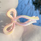Beau - Gradient Plastic Square Shape Claw Clip