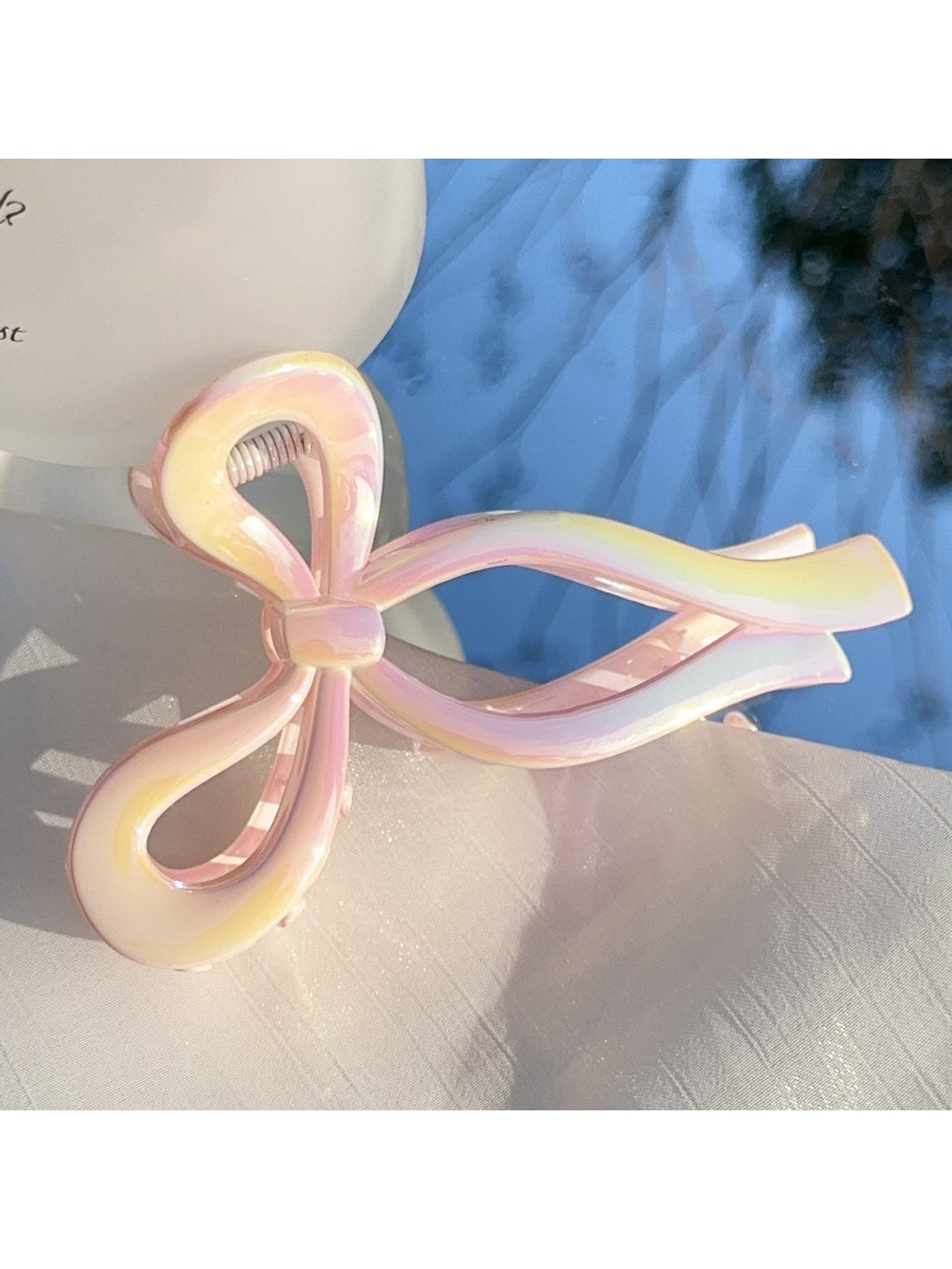 Beau - Gradient Plastic Square Shape Claw Clip
