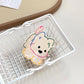 Beau - Cute Cartoon Puppy Pattern Claw Clip