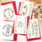 Carduria - Artistic Floral Thank You Greeting Card