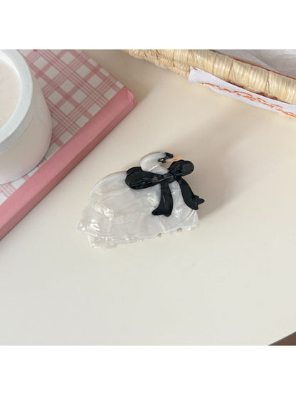 Beau - Swan Shape Acetate Hair Claw Clip