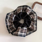Gifty - Minimalist Vintage Plaid Scrunchie