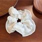 Gifty - Lace Trim Floral Scrunchie Sweet Bow