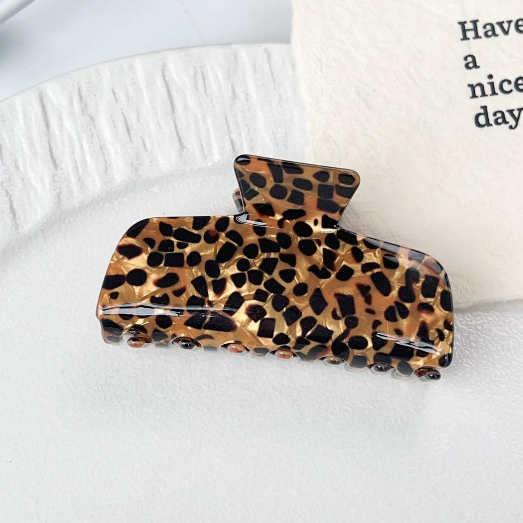 Beau - Elegant Style Leopard Print Claw Clip