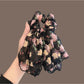 Gifty - Chic Floral Ruffled Scrunchie