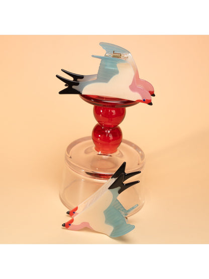 Beau - Blue Swallow Hair Clip
