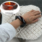 Lovra round geometric bracelet presented in elegant jewelry box