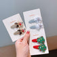 Beau - Christmas Theme Cartoon Side Barrette Set