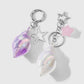 Keypus - Gradient Conch and Star Keychain