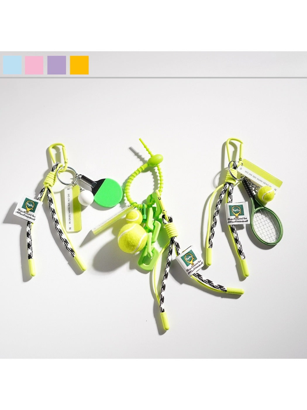 Keypus - Racket Themed Sports Keychain