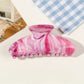 Beau - Marble Pattern Hair Claw Clip