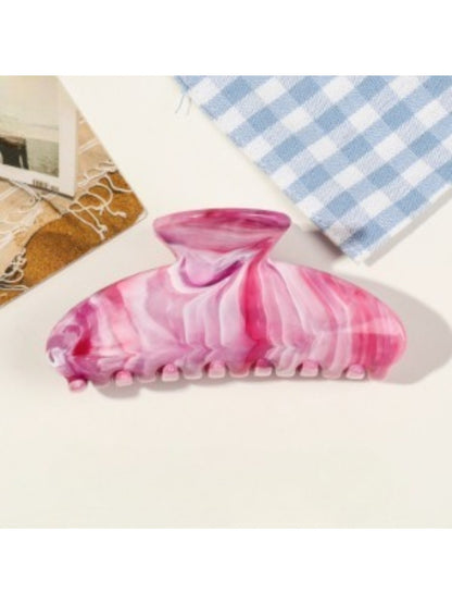 Beau - Marble Pattern Hair Claw Clip