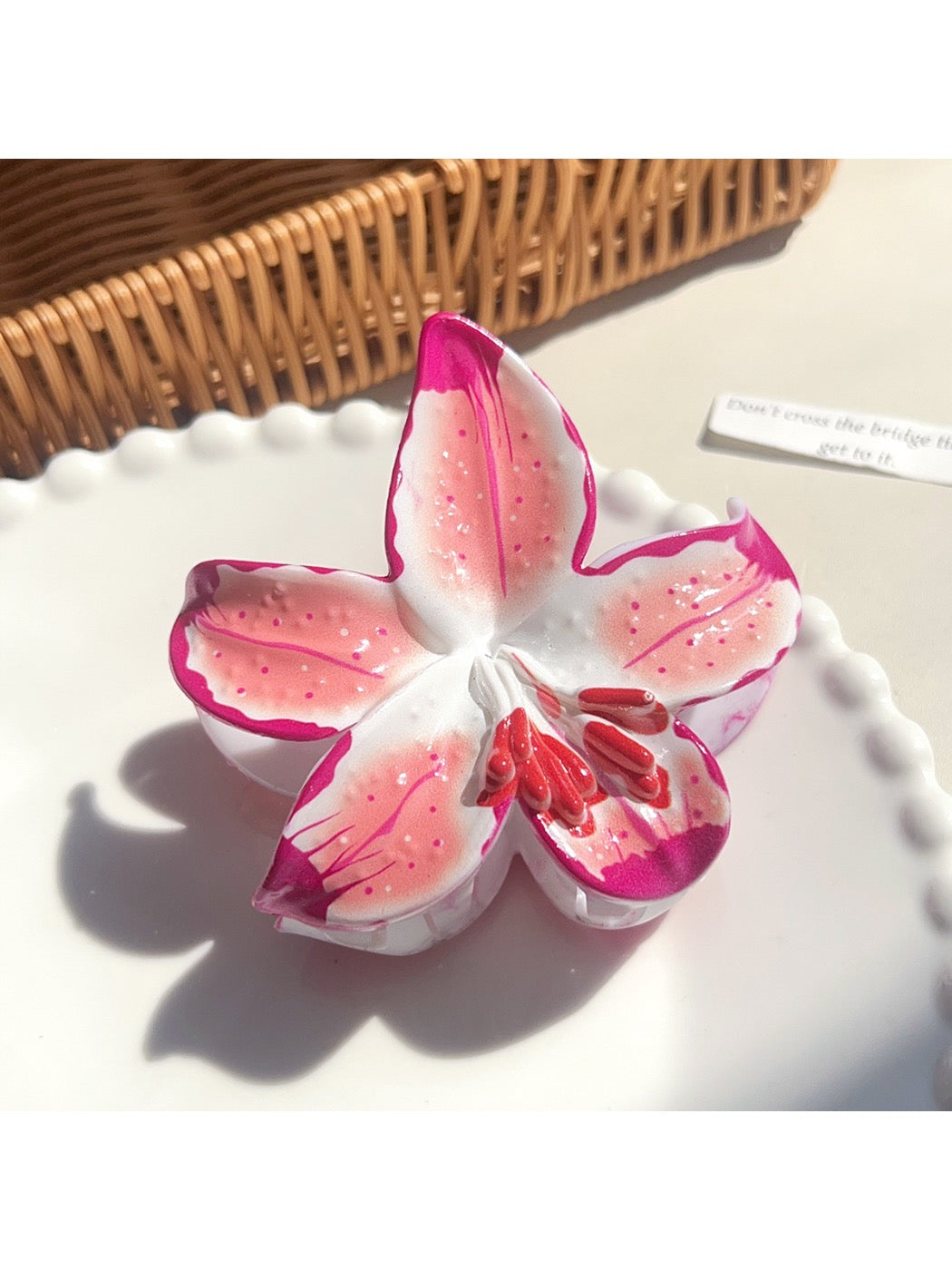 Beau - Colorful Egg Flower Hair Clip