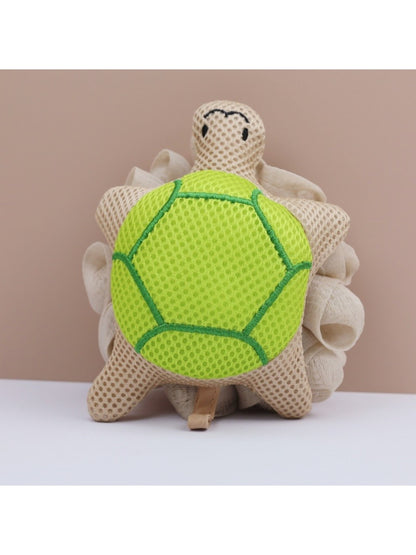 Papo - Cartoon Turtle Bath Puff Large Soft Foaming