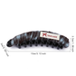 Beau - Textured Plaid Curved Ponytail Banana Clip