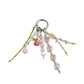 Keypus - Lily of the Valley Beaded Tassel Bag Charm Keychain